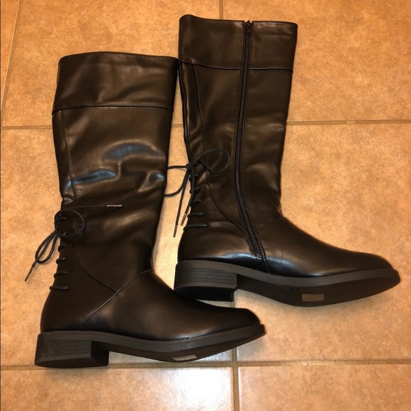 Charlotte Russe Shoes Womens Tall Black Boots Poshmark